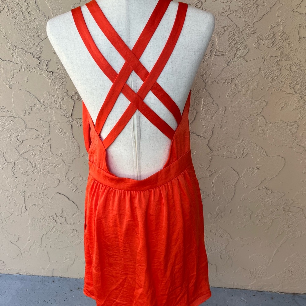 BCBGeneration Vibrant Orange Dress